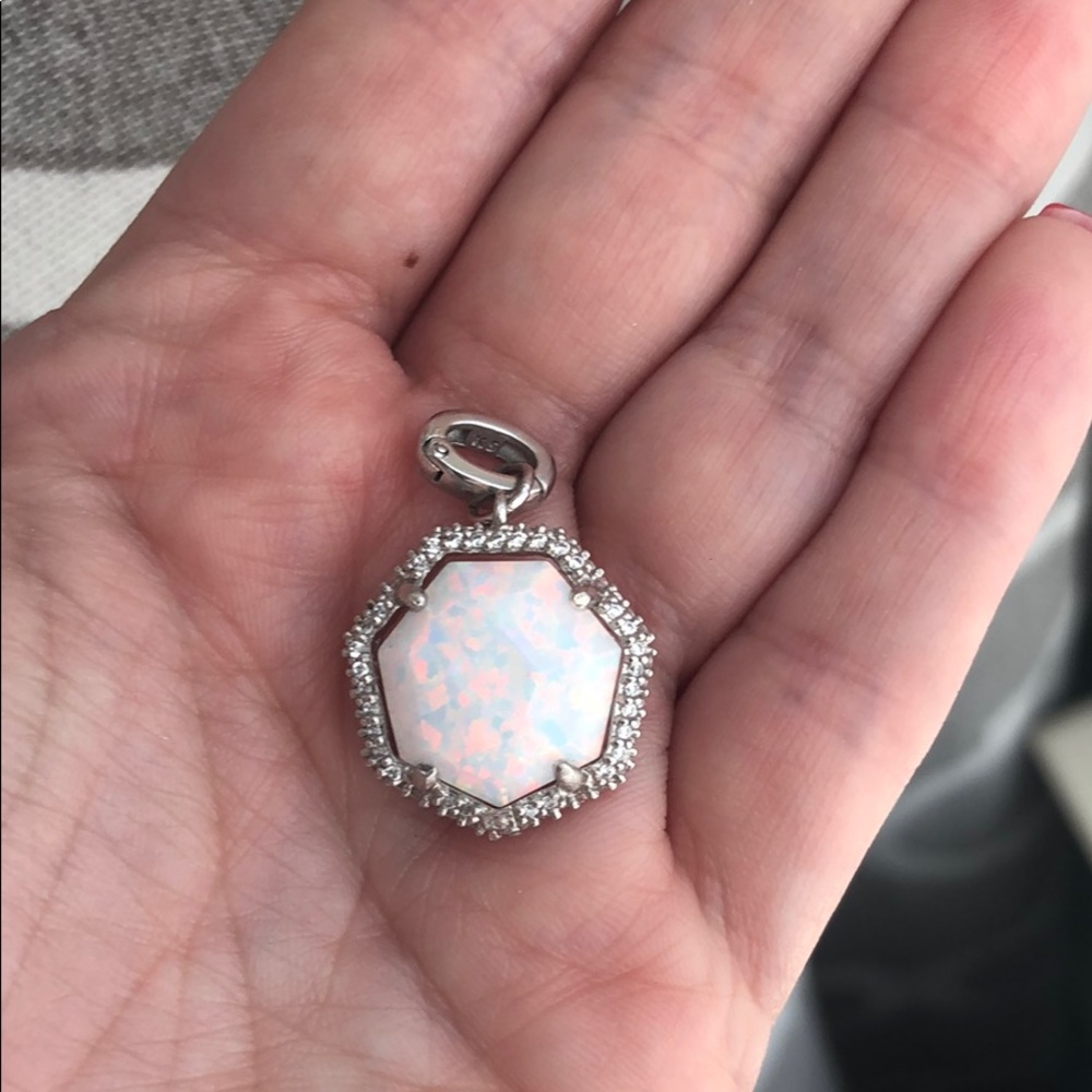 Kendra Scott custom Kyocera opal charm
